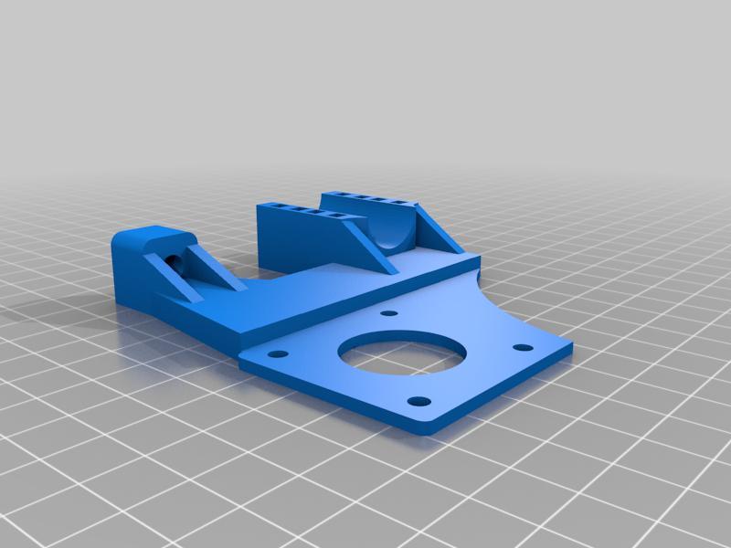 Ender 5 Plus Reverse Bowden Tube and Direct Drive Cable Strain Relief