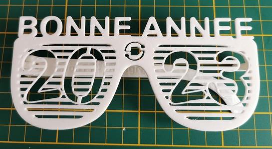 Lunette Bonne annee 2023 / Glasses Good Year 2023