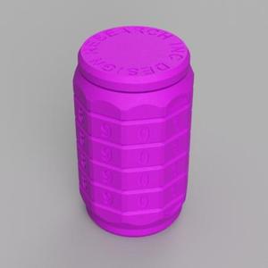 Cryptex with Secret Compartment