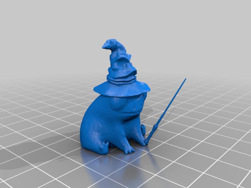 Fred the frog but Harry Potter