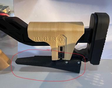 Ruger Precision Rimfire bag rider agressive angle