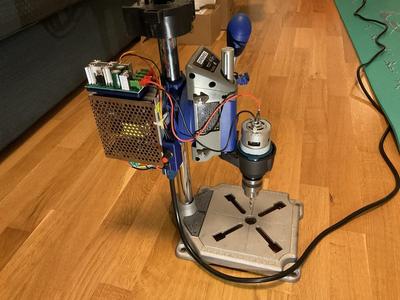775 Motor Mount For Dremel Workstation (Drill press) Remix