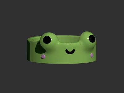 Kawaii Frog Ring