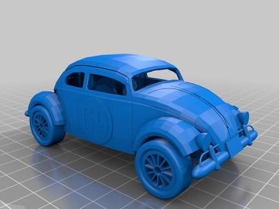 VW Beetle Rally Car