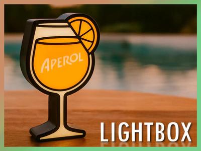 Aperol Lightbox - Sundown Glow