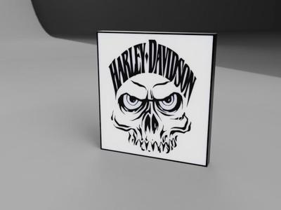 harley davidson lightbox 