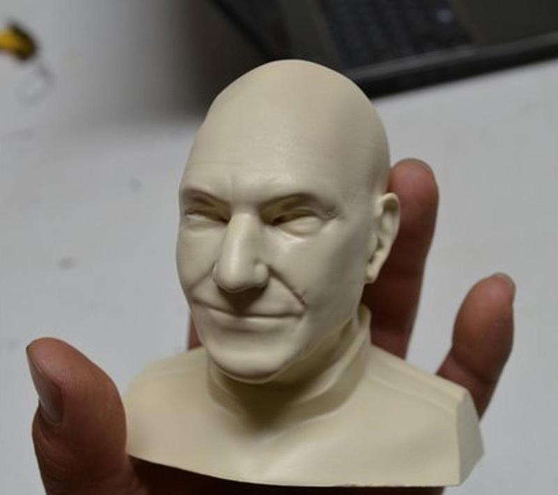 Patrick Stewart Bust