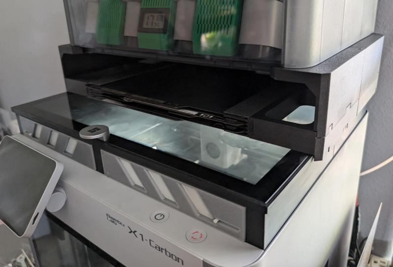 Vented Glass and AMS Riser with Plate Storage