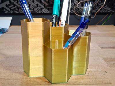 Hexagonal Desk Organizer