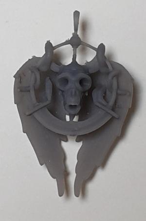 Skull and wings Pendant