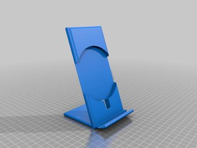 ChargeStance: The Smart 3D Phone Stand with Wireless Charging Port