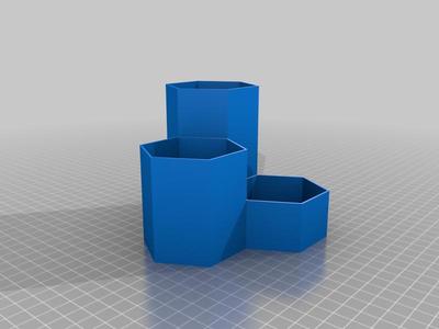 Hexagon MakeUp Organizer / Stand