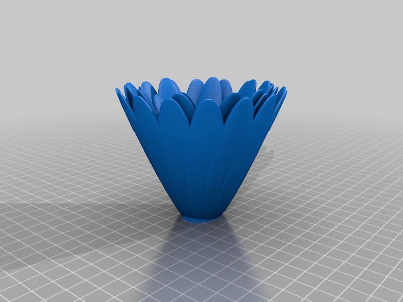 Flower water collector 