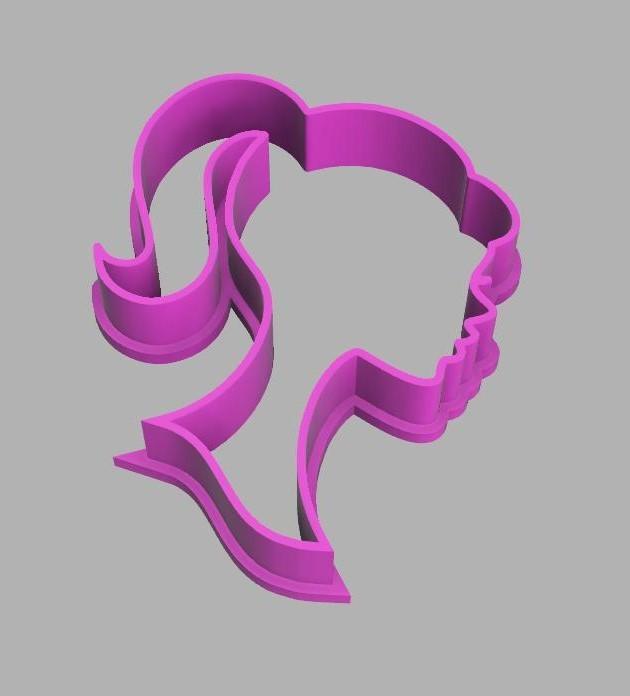 Barbie cookie cutter