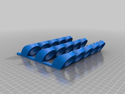 Hobby Paint Rack 3 Row