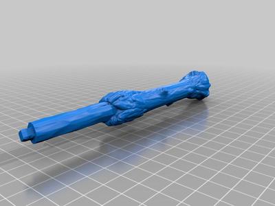 Harry Potters Wand 2 parts