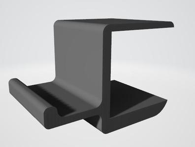Headphone Hook for 1.75 Inch Desk.