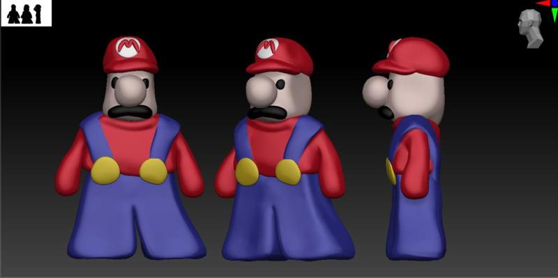 Super Mario Clay World