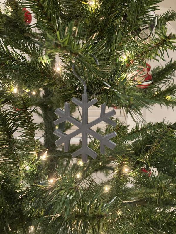 snowflake ornament