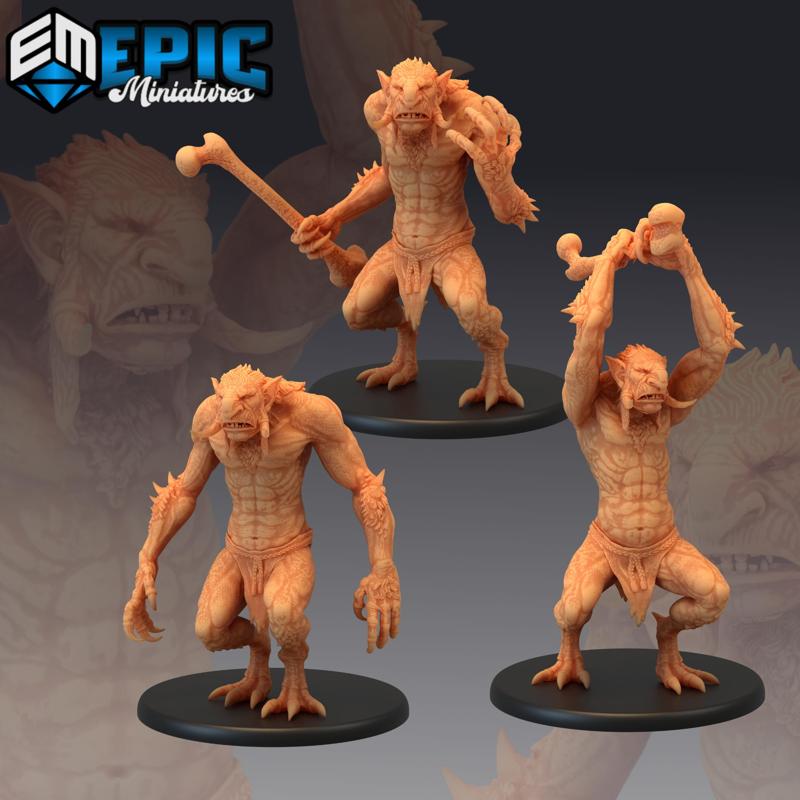 Forest Troll Set / Classic Monster Collection