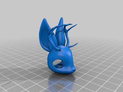 REMIX HEAD Simple bunny ball joint doll