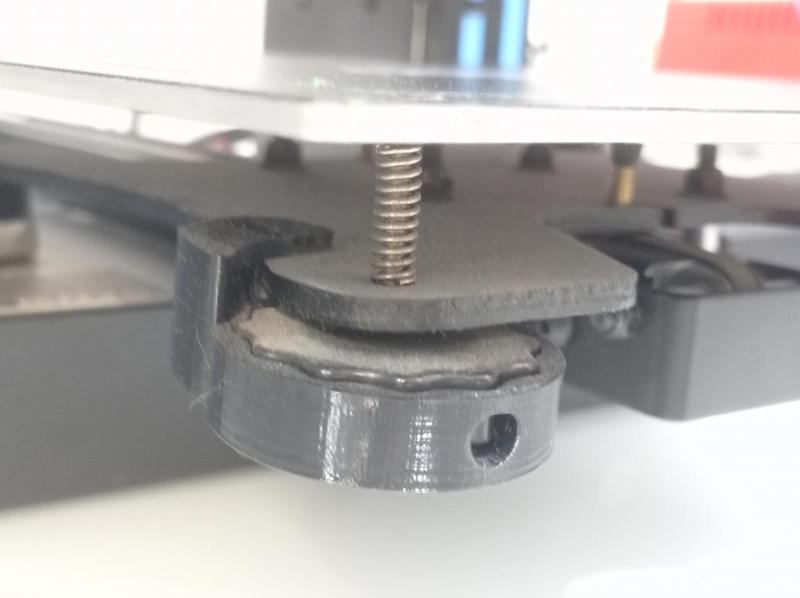 Geeetech A10M Hot bed Wheel Blocker