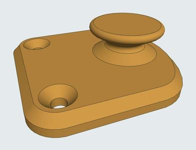 Door handle (Fribot Z-Belt-W) v1.1