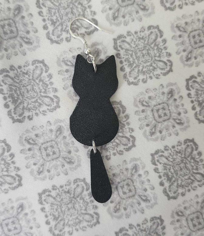 Cat Earrings 2 piece set