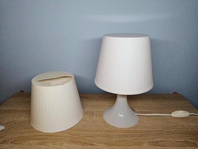 LAMPAN lampshade from IKEA (Spiral vase)