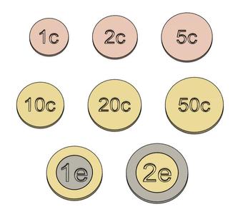 Euro Coins (fusion360)