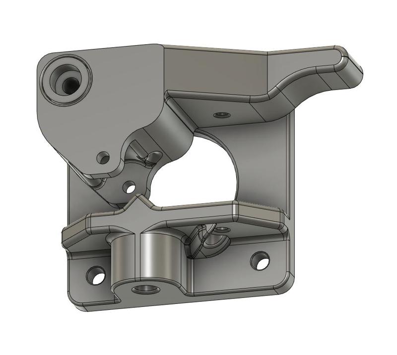 DUAL-DRIVE EXTRUDER BODY