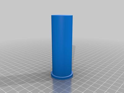Smoke pen holder to SOLO testing pole