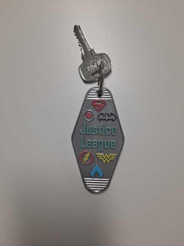 keychain Justice League 
