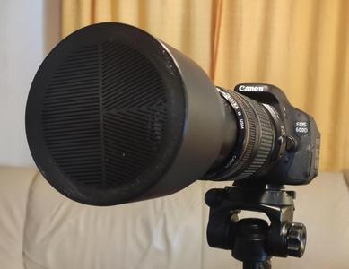 Bahtinov Mask for Canon EF 75-300mm with ET-65B