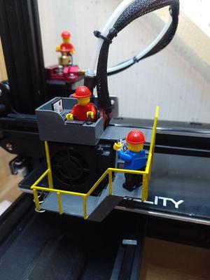 ender 3 minifig control desk
