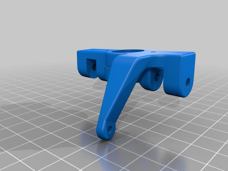 hobao ensemble etrier / porte fusée chasse 10 degrés (caster angle)