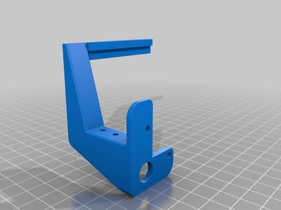 ender 3 automatic print removal plow with bl touch