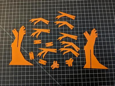 Flatpack Halloween Tree