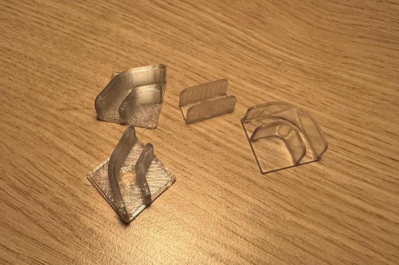 LED neon flex strip 45 degree angle wall mount   