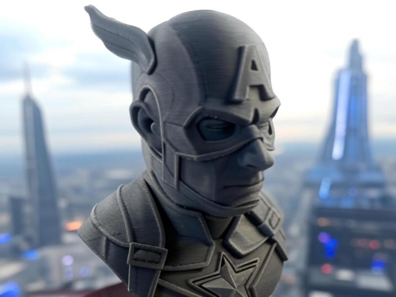 Buste  Captain America