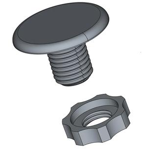 Sink / Basin Tapware Blanking Plate   