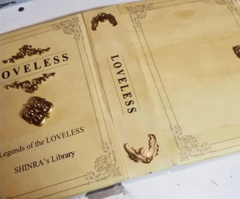 Loveless Book Filigree - Final Fantasy VII : Crisis Core