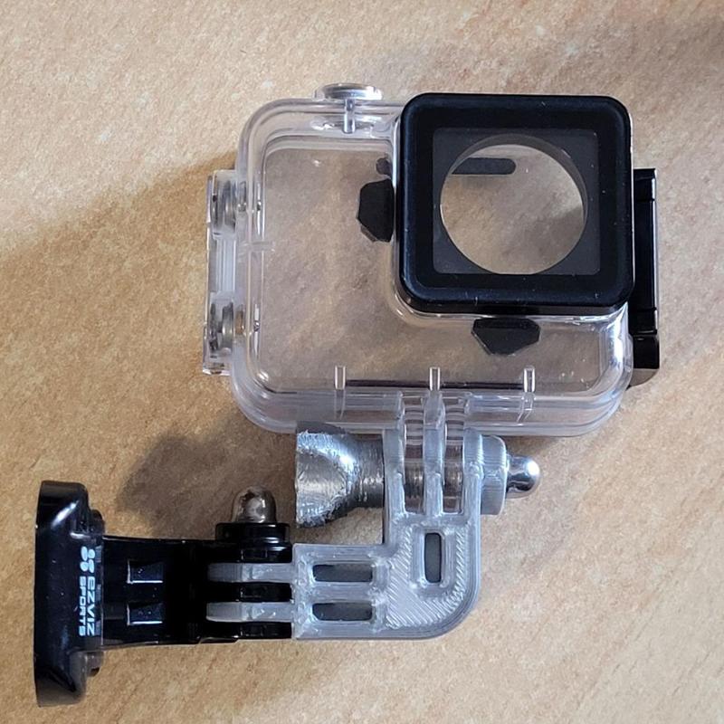 Action cam angle mount