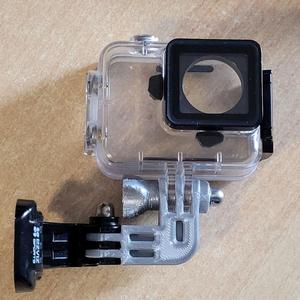Action cam angle mount