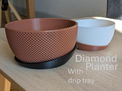 Diamond Planter