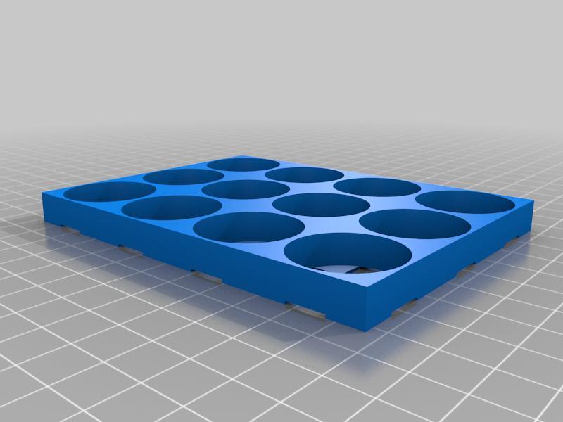 26650 3x4 battery tray