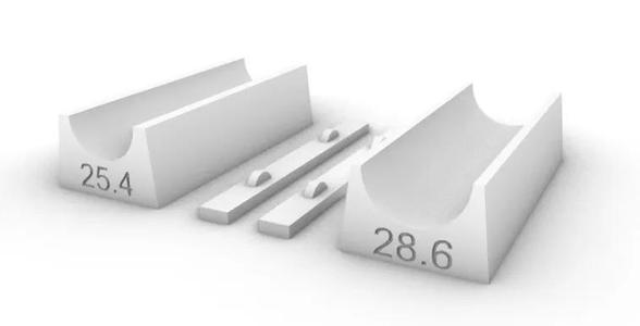 Support surface for steerer tubes   