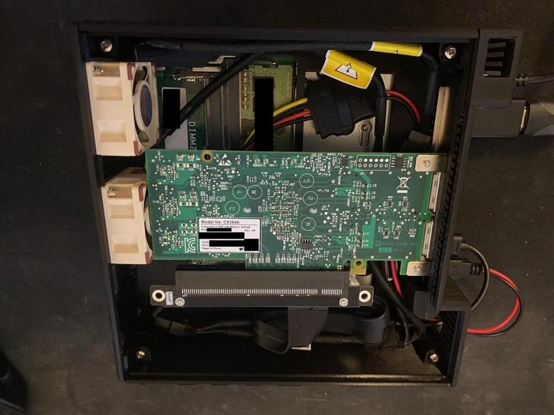 Lenovo Thinkcenter Tiny M910q M80Q M.2 to PCIe adapter cage