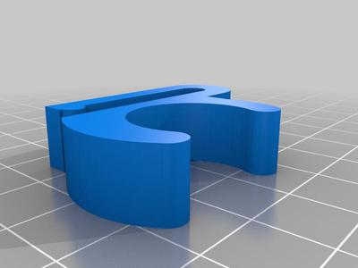 1/2" PVC mount siding clip