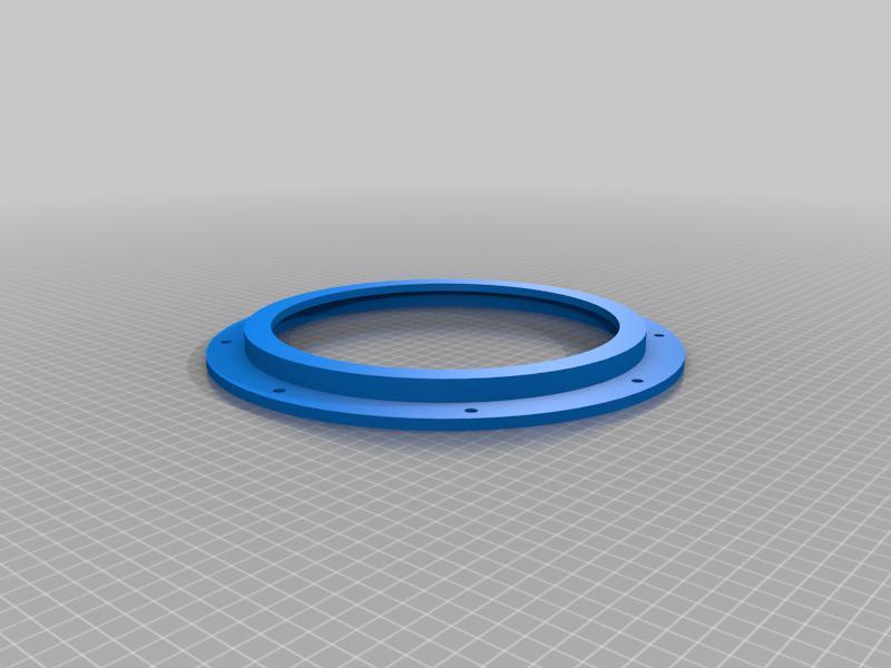 Interior porthole flange